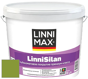 Краска LINNIMAX LinniSilan /ЛИННИМАКС ЛинниСилан (CAPAROL CAPASILAN) глубокоматовая краска цвет NCS S 2070-G40Y 