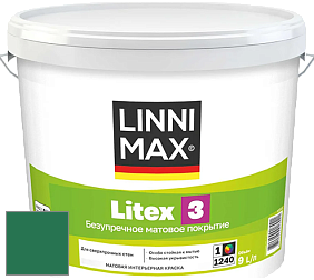Краска LINNIMAX LITEX 3 / ЛИННИМАКС ЛИТЕКС 3 (ALPINA PREMIUM WAND) латексная краска цвет NCS S 4050-G 