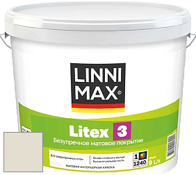 Краска LINNIMAX LITEX 3 / ЛИННИМАКС ЛИТЕКС 3 (ALPINA PREMIUM WAND) латексная краска цвет Tundra 25 