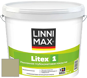 Краска LINNIMAX LITEX 1 / ЛИННИМАКС ЛИТЕКС 1 (CAPAROL SAMTEX 3) высокоэкологичная латексная краска цвет Tundra 85 