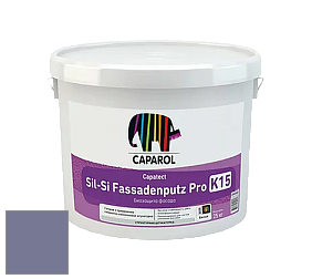 Краска Caparol Capatect Fassadenputz Sil-Si Pro / Капарол Капатек штукатурка структурная камешковая 25 кг. цвет Lavendel 75 