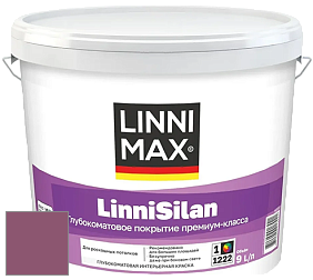 Краска LINNIMAX LinniSilan /ЛИННИМАКС ЛинниСилан (CAPAROL CAPASILAN) глубокоматовая краска цвет NCS S 4040-R30B 