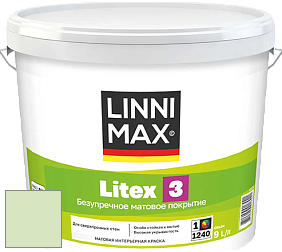 Краска LINNIMAX LITEX 3 / ЛИННИМАКС ЛИТЕКС 3 (ALPINA PREMIUM WAND) латексная краска цвет NCS S 0520-G30Y 