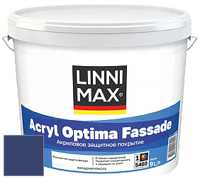 Краска LINNIMAX ACRYL OPTIMA FASSADE / ЛИННИМАКС АКРИЛ ОПТИМА ФАСАД (ALPINA) акриловая краска цвет NCS S 5540-R70B 