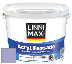 Краска LINNIMAX ACRYL FASSADE / ЛИННИМАКС АКРИЛ ФАССАДЕ (CAPAROL) акриловая фасадная краска цвет NCS S 2030-R60B 