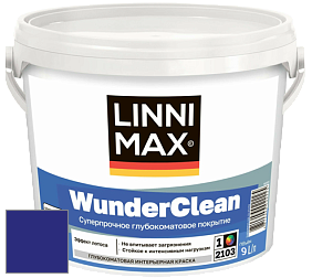 Краска LINNIMAX (CAPAROL) WUNDERCLEAN / ЛИННИМАКС ВУНДЕРКЛИН краска премиум-класса цвет RAL 5002 