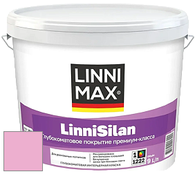 Краска LINNIMAX LinniSilan /ЛИННИМАКС ЛинниСилан (CAPAROL CAPASILAN) глубокоматовая краска цвет NCS S 0540-R30B 