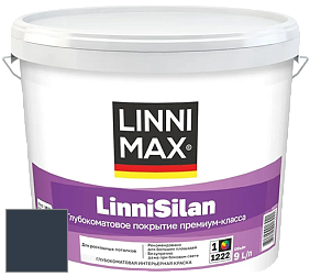 Краска LINNIMAX LinniSilan /ЛИННИМАКС ЛинниСилан (CAPAROL CAPASILAN) глубокоматовая краска цвет RAL 5008 