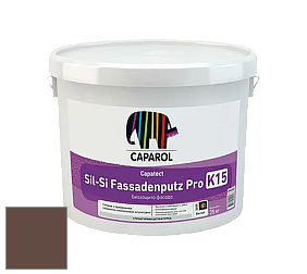 Краска Caparol Capatect Fassadenputz Sil-Si Pro / Капарол Капатек штукатурка структурная камешковая 25 кг. цвет Papaya 5 