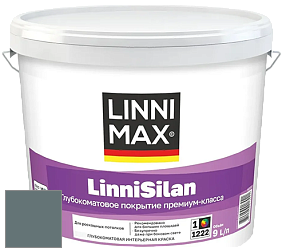 Краска LINNIMAX LinniSilan /ЛИННИМАКС ЛинниСилан (CAPAROL CAPASILAN) глубокоматовая краска цвет NCS S 6010-B30G 