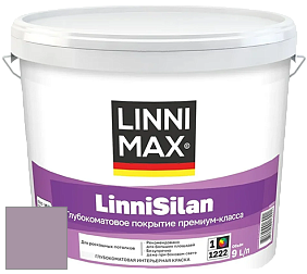 Краска LINNIMAX LinniSilan /ЛИННИМАКС ЛинниСилан (CAPAROL CAPASILAN) глубокоматовая краска цвет Viola 45 