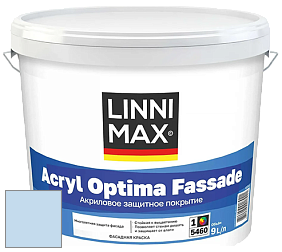 Краска LINNIMAX ACRYL OPTIMA FASSADE / ЛИННИМАКС АКРИЛ ОПТИМА ФАСАД (ALPINA) акриловая краска цвет NCS S 0520-R80B 