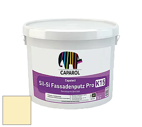 Краска Caparol Capatect Fassadenputz Sil-Si Pro / Капарол Капатек штукатурка структурная камешковая 25 кг. цвет Citrus 90 