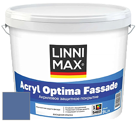 Краска LINNIMAX ACRYL OPTIMA FASSADE / ЛИННИМАКС АКРИЛ ОПТИМА ФАСАД (ALPINA) акриловая краска цвет Saphir 100 