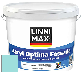 Краска LINNIMAX ACRYL OPTIMA FASSADE / ЛИННИМАКС АКРИЛ ОПТИМА ФАСАД (ALPINA) акриловая краска цвет NCS S 0530-B40G 