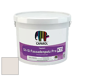 Краска Caparol Capatect Fassadenputz Sil-Si Pro / Капарол Капатек штукатурка структурная камешковая 25 кг. цвет Warmweiß 