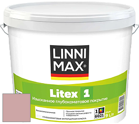 Краска LINNIMAX LITEX 1 / ЛИННИМАКС ЛИТЕКС 1 (CAPAROL SAMTEX 3) высокоэкологичная латексная краска цвет NCS S 2020-R 
