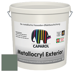 Краска Capadecor Metallocryl Exterior/Кападекор Металлакрил Экстериор шелковисто-глянцевая краска цвет Mint 35 