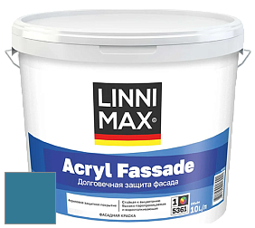 Краска LINNIMAX ACRYL FASSADE / ЛИННИМАКС АКРИЛ ФАССАДЕ (CAPAROL) акриловая фасадная краска цвет NCS S 4040-B 