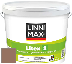 Краска LINNIMAX LITEX 1 / ЛИННИМАКС ЛИТЕКС 1 (CAPAROL SAMTEX 3) высокоэкологичная латексная краска цвет NCS S 5020-Y50R 