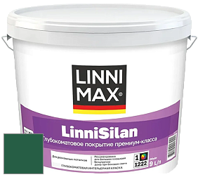 Краска LINNIMAX LinniSilan /ЛИННИМАКС ЛинниСилан (CAPAROL CAPASILAN) глубокоматовая краска цвет NCS S 5540-G 