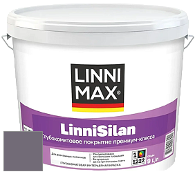 Краска LINNIMAX LinniSilan /ЛИННИМАКС ЛинниСилан (CAPAROL CAPASILAN) глубокоматовая краска цвет NCS S 6010-R50B 