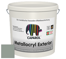 Краска Capadecor Metallocryl Exterior/Кападекор Металлакрил Экстериор шелковисто-глянцевая краска цвет Malachit 20 