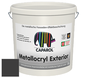 Краска Capadecor Metallocryl Exterior/Кападекор Металлакрил Экстериор шелковисто-глянцевая краска цвет Granit 5 