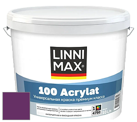 Краска LINNIMAX 100 ACRYLAT / ЛИННИМАКС 100 АКРИЛАТ (CAPAROL AMPHIBOLIN) акриловая краска цвет Diva 25 