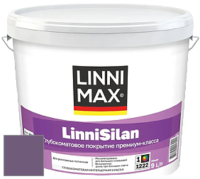 Краска LINNIMAX LinniSilan /ЛИННИМАКС ЛинниСилан (CAPAROL CAPASILAN) глубокоматовая краска цвет NCS S 5030-R50B 