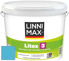 Краска LINNIMAX LITEX 3 / ЛИННИМАКС ЛИТЕКС 3 (ALPINA PREMIUM WAND) латексная краска цвет NCS S 1050-B 