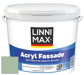 Краска LINNIMAX ACRYL FASSADE / ЛИННИМАКС АКРИЛ ФАССАДЕ (CAPAROL) акриловая фасадная краска цвет NCS S 2020-G20Y 