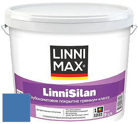 Краска LINNIMAX LinniSilan /ЛИННИМАКС ЛинниСилан (CAPAROL CAPASILAN) глубокоматовая краска цвет NCS S 3050-R80B 