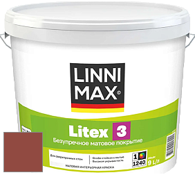 Краска LINNIMAX LITEX 3 / ЛИННИМАКС ЛИТЕКС 3 (ALPINA PREMIUM WAND) латексная краска цвет NCS S 4050-Y80R 