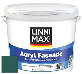 Краска LINNIMAX ACRYL FASSADE / ЛИННИМАКС АКРИЛ ФАССАДЕ (CAPAROL) акриловая фасадная краска цвет NCS S 6030-B70G 