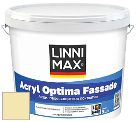Краска LINNIMAX ACRYL OPTIMA FASSADE / ЛИННИМАКС АКРИЛ ОПТИМА ФАСАД (ALPINA) акриловая краска цвет NCS S 0520-G90Y 