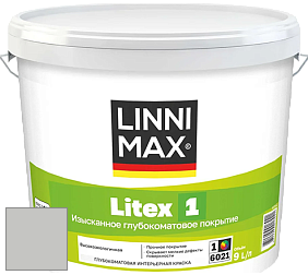 Краска LINNIMAX LITEX 1 / ЛИННИМАКС ЛИТЕКС 1 (CAPAROL SAMTEX 3) высокоэкологичная латексная краска цвет Verona 10 