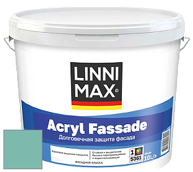 Краска LINNIMAX ACRYL FASSADE / ЛИННИМАКС АКРИЛ ФАССАДЕ (CAPAROL) акриловая фасадная краска цвет NCS S 2030-B70G 
