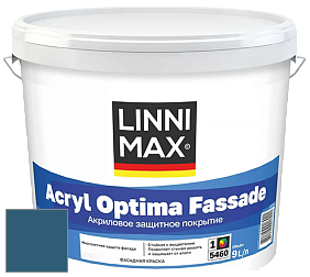 Краска LINNIMAX ACRYL OPTIMA FASSADE / ЛИННИМАКС АКРИЛ ОПТИМА ФАСАД (ALPINA) акриловая краска цвет Pacific 130 