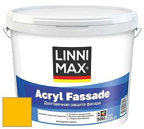 Краска LINNIMAX ACRYL FASSADE / ЛИННИМАКС АКРИЛ ФАССАДЕ (CAPAROL) акриловая фасадная краска цвет Curcuma 95 