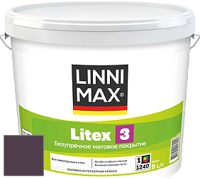 Краска LINNIMAX LITEX 3 / ЛИННИМАКС ЛИТЕКС 3 (ALPINA PREMIUM WAND) латексная краска цвет NCS S 7020-R40B 