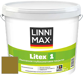 Краска LINNIMAX LITEX 1 / ЛИННИМАКС ЛИТЕКС 1 (CAPAROL SAMTEX 3) высокоэкологичная латексная краска цвет Curcuma 35 