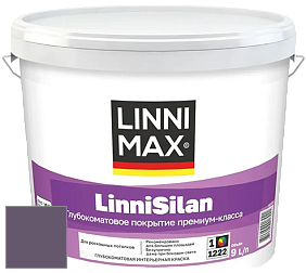 Краска LINNIMAX LinniSilan /ЛИННИМАКС ЛинниСилан (CAPAROL CAPASILAN) глубокоматовая краска цвет NCS S 6020-R50B 