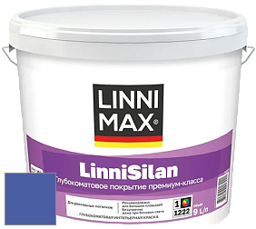Краска LINNIMAX LinniSilan /ЛИННИМАКС ЛинниСилан (CAPAROL CAPASILAN) глубокоматовая краска цвет NCS S 3060-R70B 