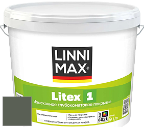 Краска LINNIMAX LITEX 1 / ЛИННИМАКС ЛИТЕКС 1 (CAPAROL SAMTEX 3) высокоэкологичная латексная краска цвет NCS S 7010-G30Y 