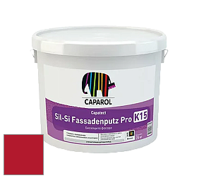 Краска Caparol Capatect Fassadenputz Sil-Si Pro / Капарол Капатек штукатурка структурная камешковая 25 кг. цвет Rubin 10 