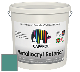 Краска Capadecor Metallocryl Exterior/Кападекор Металлакрил Экстериор шелковисто-глянцевая краска цвет Patina 110 