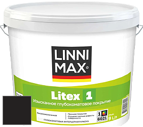 Краска LINNIMAX LITEX 1 / ЛИННИМАКС ЛИТЕКС 1 (CAPAROL SAMTEX 3) высокоэкологичная латексная краска цвет Oliv 5 