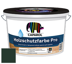 Краска CAPAROL HOLZSCHUTZFARBE PRO краска для древесины акриловая кроющая универсальная. цвет RAL 6009 