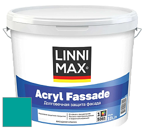 Краска LINNIMAX ACRYL FASSADE / ЛИННИМАКС АКРИЛ ФАССАДЕ (CAPAROL) акриловая фасадная краска цвет NCS S 2060-B50G 